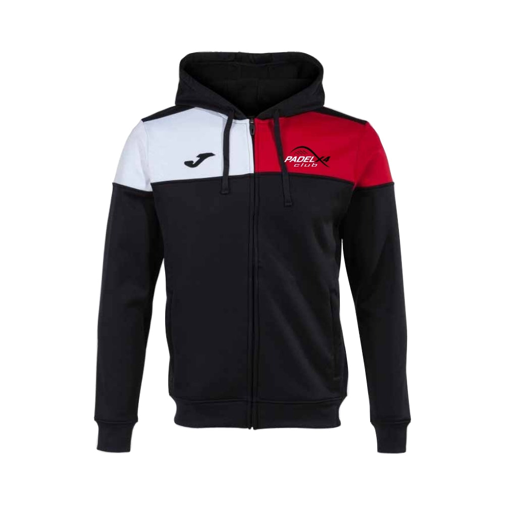 FELPA CREW CON CAPPUCCIO