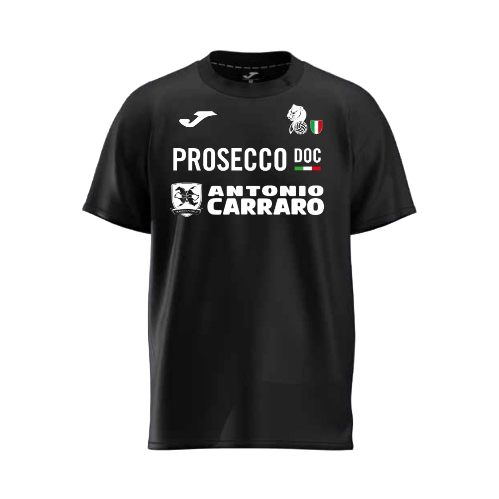 T-SHIRT DA VIAGGIO NERA