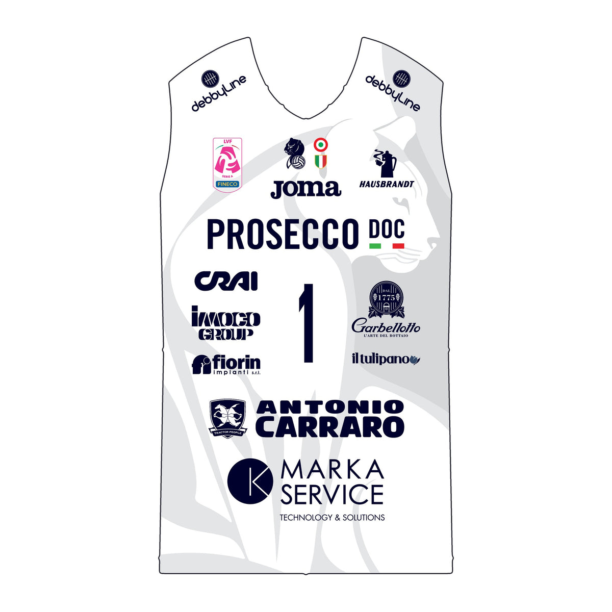 MAGLIA INDOSSATA E AUTOGRAFATA - Gabi