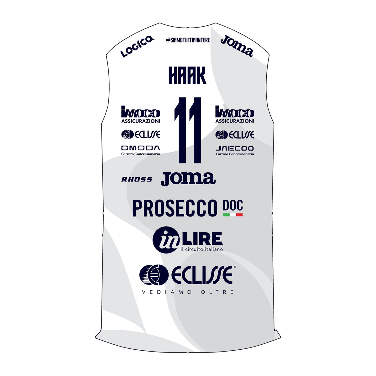 MAGLIA INDOSSATA E AUTOGRAFATA - Haak