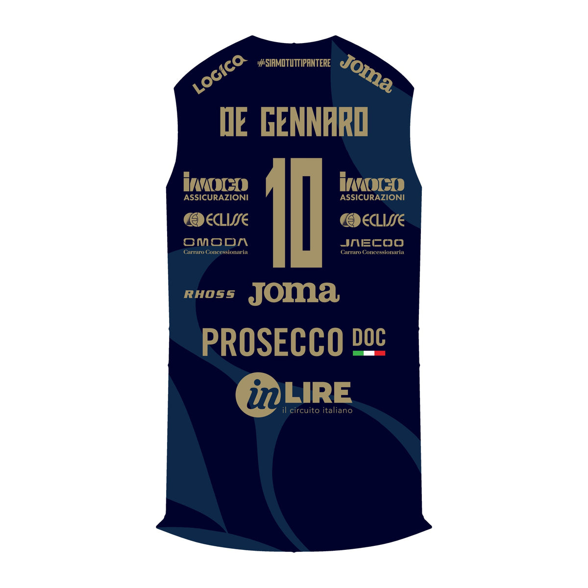 MAGLIA INDOSSATA E AUTOGRAFATA - De Gennaro