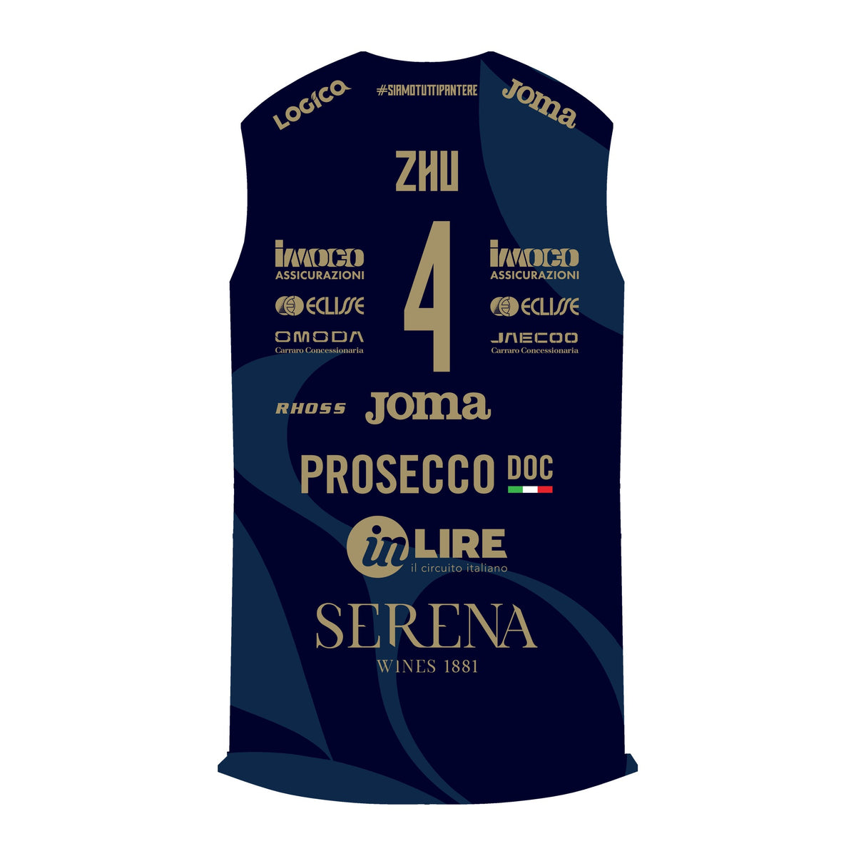 MAGLIA INDOSSATA E AUTOGRAFATA - Zhu