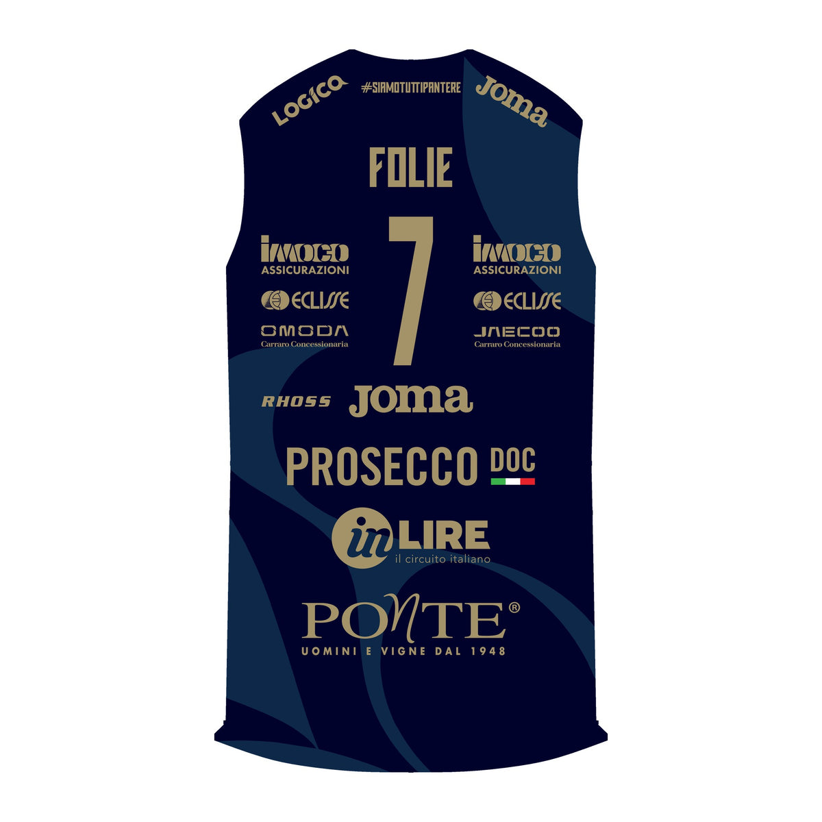 MAGLIA INDOSSATA E AUTOGRAFATA - Folie