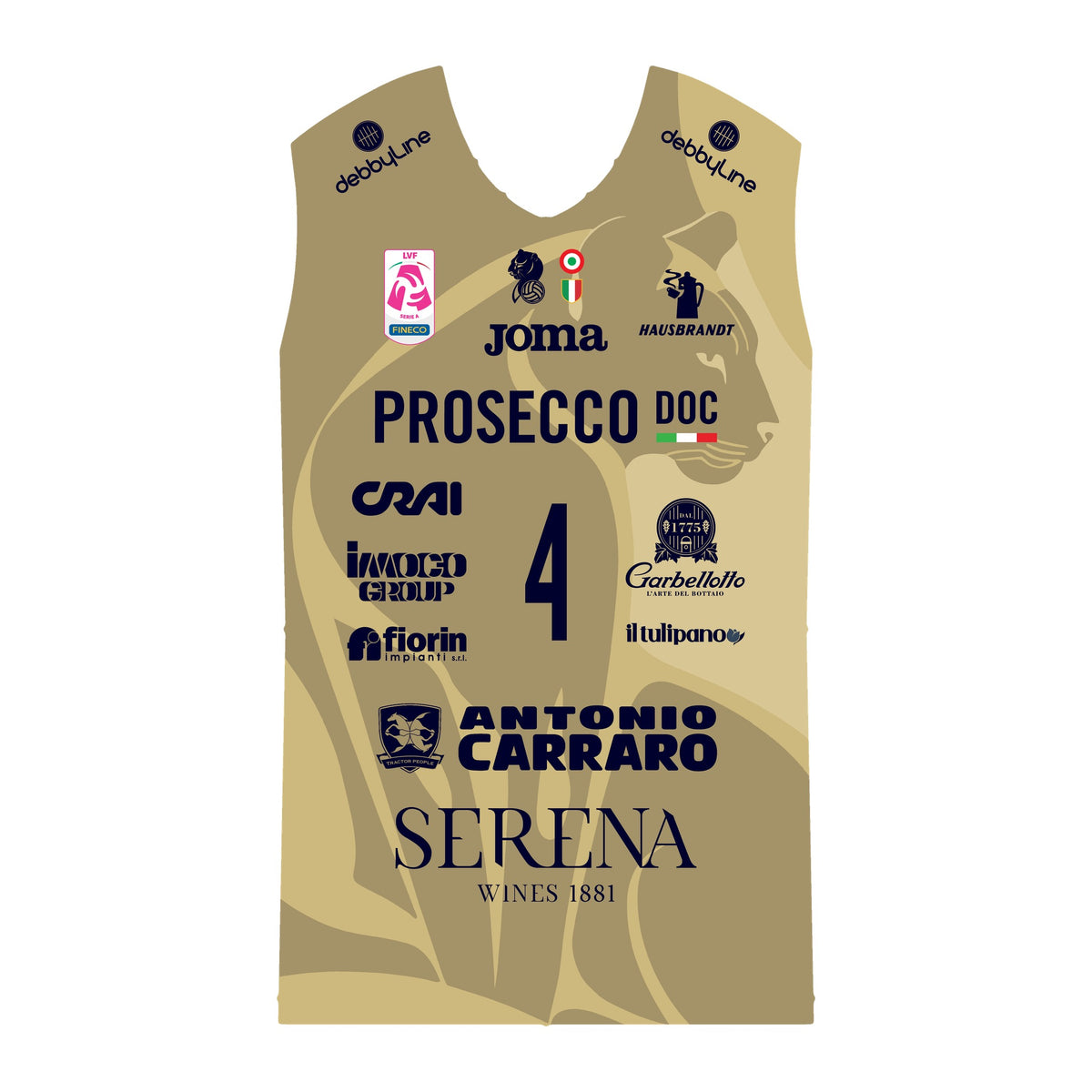 Camisa usada em jogo e autografada – Haak